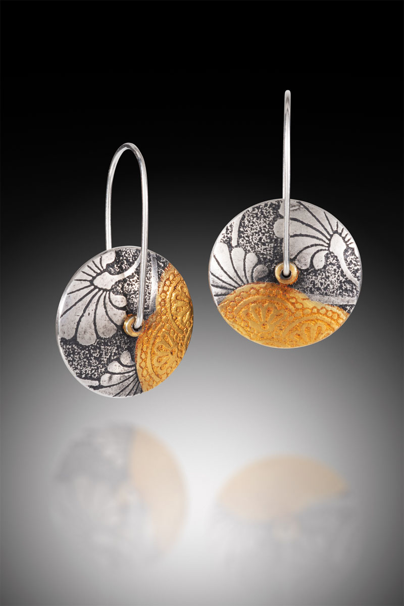 NISA Jewelry Collage Lentil Earrings