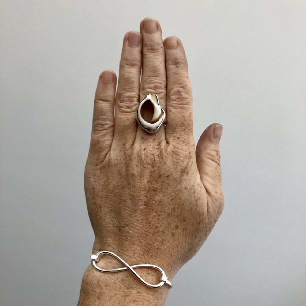 NISA Jewelry Infinity Bracelet on hand